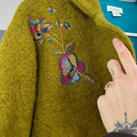 Sundance Wool blend fairy whimsical peacoat - Picture 8 of 14